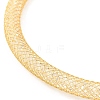 Brass Mesh Chain Bracelets for Women DIY-B066-02G-4