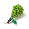 Glass Seed Beaded Pendants PALLOY-MZ00481-4