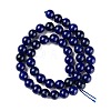 Natural Lapis Lazuli Round Beads Strands G-I181-10-12mm-4