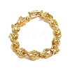 PVD Vacuum Plating 304 Stainless Steel Link Chain Bracelets for Women Men BJEW-L461-04G-1