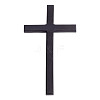 Wooden Cross Wall Decoration WOOD-WH0124-91-1