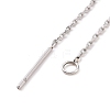 Non-Tarnish 304 Stainless Steel Stud Earring Finding STAS-E161-06P-4