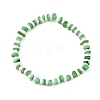Dyed Natural Freshwater Shell & Glass Seed Beads Stretch Bracelets for Women BJEW-JB14129-4