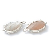 Natural Sunstone Pendants X-G-B009-02P-C-2