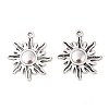 Tibetan Style Alloy Sun Pendants X-TIBEP-S291-12-RS-1