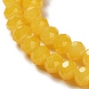 Baking Paint Imitation Jade Glass Bead Strands LS-DGLA-A034-J6MM-A30-3