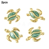 2Pcs 304 Stainless Steel Pendants STAS-YW0003-31-1