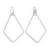 Non-Tarnish 316 Stainless Steel Earring Findings STAS-O149-03P-2