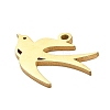 304 Stainless Steel Pendants STAS-M117-02E-G-2
