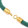 Nylon Cords Bracelet Makings Fit for Connector Charms AJEW-P116-02G-29-2