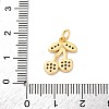 Brass Micro Pave Cubic Zirconia Pendants KK-F894-05G-3