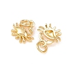 Brass Charms KK-G549-17C-G-2