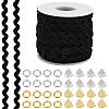 1 Strand Wave Bending Fringe Trim FIND-GF0006-65C-1