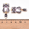 Alloy Enamel Pendants X-FIND-Q102-12M-4