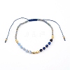 Adjustable Nylon Cord Braided Bead Bracelets BJEW-JB06024-2