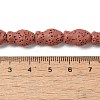 Natural Lava Rock Beads Strands G-U007-01H-4