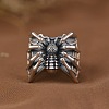 Retro Alloy Open Cuff Open Ring PW-WG4416C-01-2