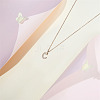 SHEGRACE 925 Sterling Silver Initial Pendant Necklaces JN899A-4