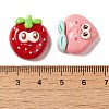 Opaque Resin Funny Big Eye Fruit Decoden Cabochons RESI-H164-06-3