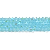 Imitation Jade Electroplate Glass Beads Strands EGLA-A039-J4mm-L03-1