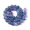 Dyed Natural White Jade Beads Strands G-T138-10mm-210-14-2