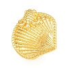 Ocean Brass Cuff Open Rings KK-CBA5A76-04G-03-4