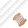 1Yard Round Crystal Glass Rhinestone Cup Chains DIY-PJ0001-43A-2
