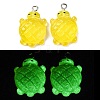 Gradient Color & Luminous Opaque Resin Pendants LS-RESI-S011-01H-2