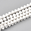 Electroplate Non-magnetic Synthetic Hematite Beads G-T114-22-2