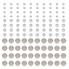 DICOSMETIC 120Pcs 3 Style 304 Stainless Steel Charms STAS-DC0013-28-1