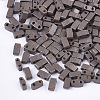 2-Hole Baking Paint Glass Seed Beads LS-SEED-S023-17B-17-1