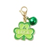 Saint Patrick's Day Alloy Enamel Pendant Decorations HJEW-JM02924-4