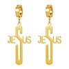 201 Stainless Steel Clip-on Earrings FS-WGD509B-07-1