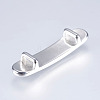 Tarnish Resistant 304 Stainless Steel Slide Charms STAS-I072-014P-2