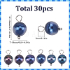 Natural Cultured Freshwater Pearl Dyed Potato Charms PALLOY-SC00018-2