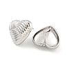 Rack Plating Brass Stud Earrings EJEW-C102-14P-2