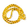 Electroplate Glass Chevron Beads Strands GLAA-Q101-02A-AB07-2