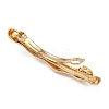 Alloy with Iron Clip Hair Barrettes PHAR-G014-02A-G-3