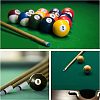 Fingerinspire 50Pcs 3 Style Billiard Pool Cue Accessories FIND-FG0001-16-6