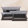 Kraft Paper Pillow Candy Box CON-WH0070-97A-01-3