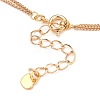 Brass Curb Chains Multi-strand Bracelets SJEW-JS01134-4