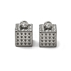 304 Stainless Steel Pendant Rhinestone Settings STAS-C148-05P-1