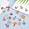 DIY Wooden Dangle Earring Making Kits DIY-OC0006-43-5