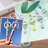 24Pcs 12 Colors Opaque Acrylic Bead Frames SACR-AR0001-22-6