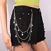 Iron 3 Layer Tassel Trousers Chains WG053FD-01-2