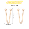 CHGCRAFT 12Pcs Alloy Bikini Clips FIND-CA0009-06-2