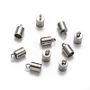 Tarnish Resistant 304 Stainless Steel Cord Ends STAS-E020-1-1