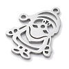 Christmas Theme Anti-Tarnish 304 Stainless Steel Pendants LS-STAS-R003-04P-02-2