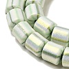 Polymer Clay Beads Strands CLAY-H006-04C-3