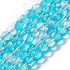 Synthetic Moonstone Beads Strands G-E573-02B-07-1